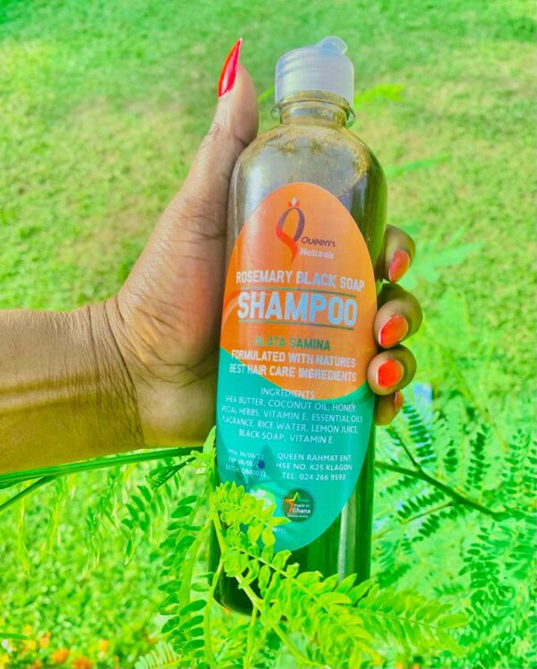 Rosemary Black Soap Shampoo